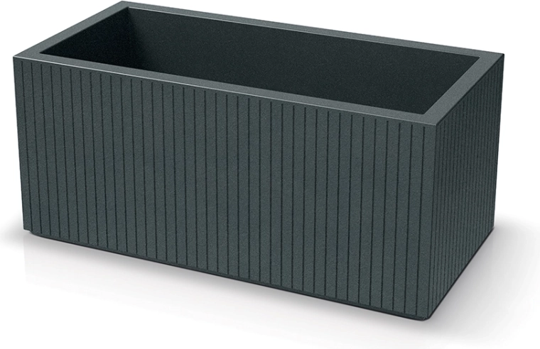 Prosperplast Coro Case Planter 80 cm, Graphite