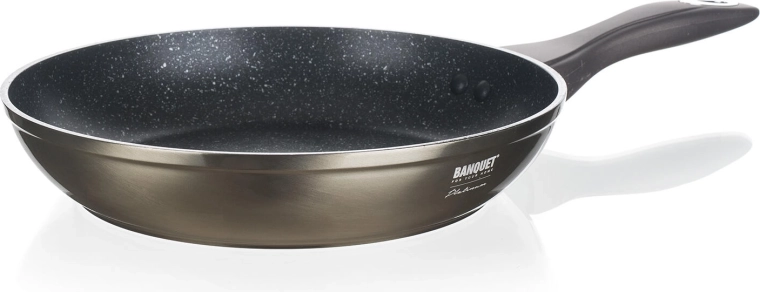 Panna 24 cm ar nelīpošu pārklājumu BANQUET Metallic Platinum