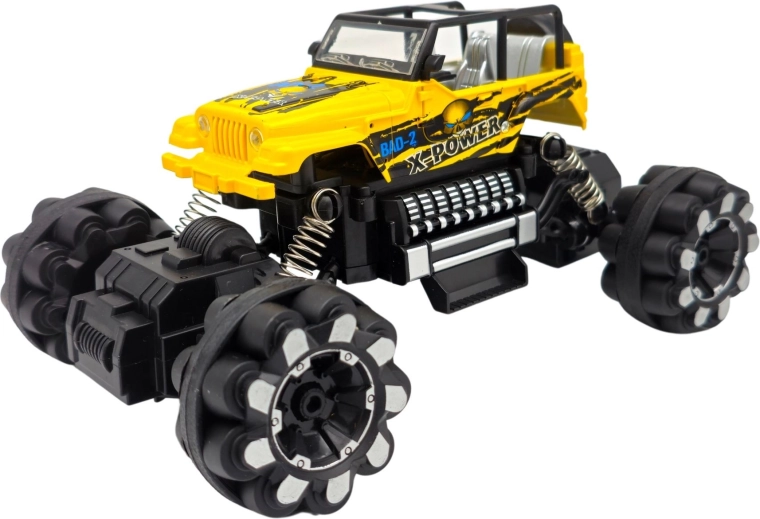 Off-road construction for action driving