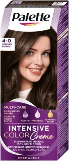 Palette Intensive Color Creme 4-0 vidēji brūna 50 ml