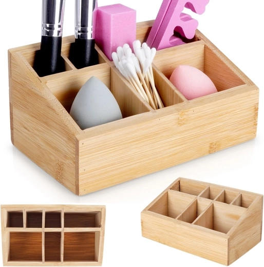 Versatile use in the bathroom and on a vanity