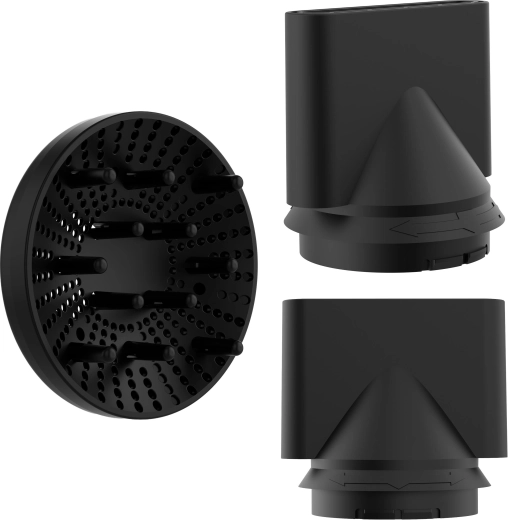Diffuser for gentle drying and volume