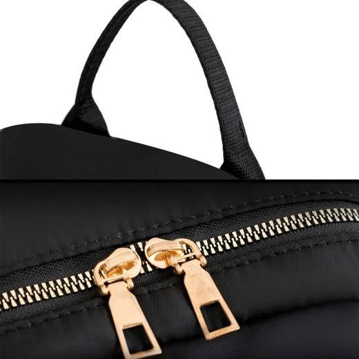 Double zipper for convenient access