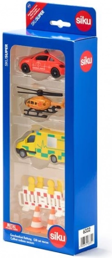 SIKU glābšanas dienestu transportlīdzekļu dāvanu komplekts