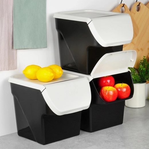 Stapējams dizains, kas taupa vietu