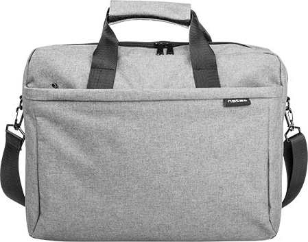 Pelēka klēpjdatora soma Natec Mustela 15,6"