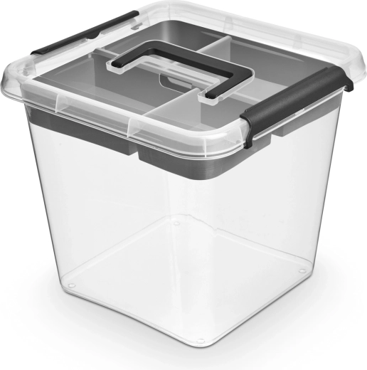 Simplestore insert storage box with lid and handle 13 L (29 × 29 × 26 cm)