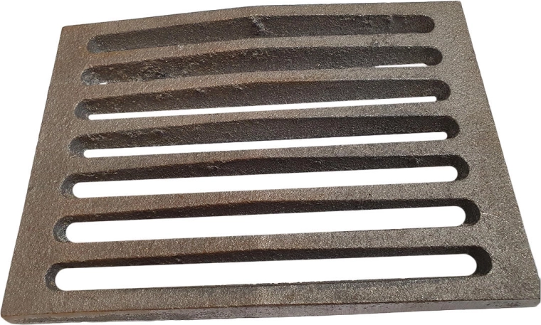 Flat cast iron grate 270 × 190 mm