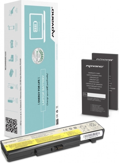 Movano Battery for Lenovo G500, G505, G510, G580, G585 and G700, 4400 mAh