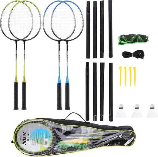 NILS NRZ014 Badminton Set for Recreational Players