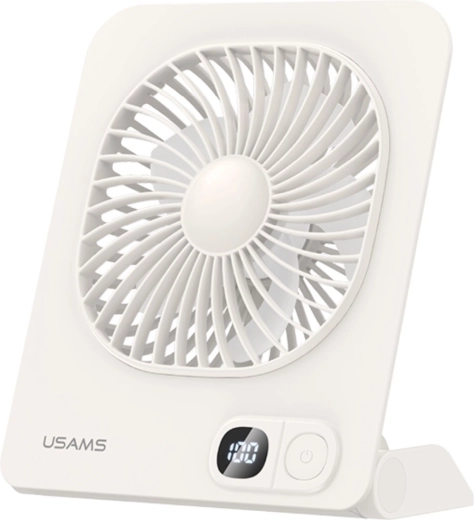 USAMS magnetic desktop fan (white)