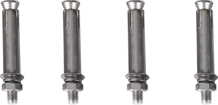 Secure anchoring in concrete and masonry