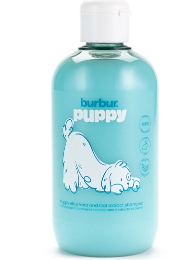 Burbur šampūns kucēniem ar alveju un auzu pārslām 400 ml