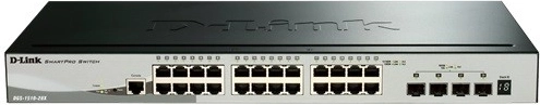 Gigabitu kraujams (stackable) slēdzis DGS-1510-28X 24GE 4SFP+