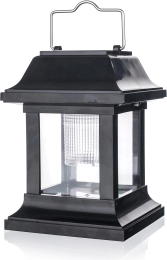 Black 1LED Solar Lamp