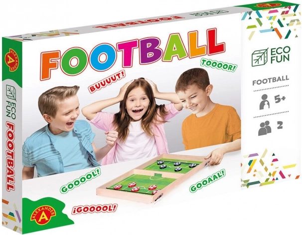 Galda futbola spēle ALEXANDER Eco Fun no koka 2 spēlētājiem
