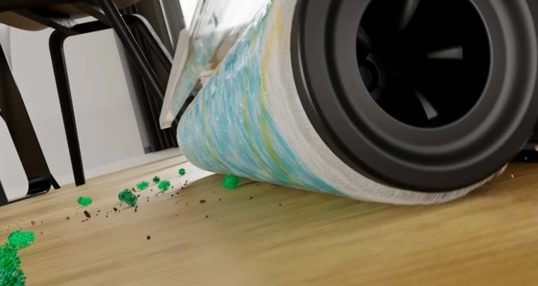 Hygienic!Spin līdz 500 apgr./min higiēniski tīrām grīdām