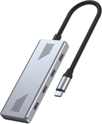 Četri USB‑C porti maksimālai elastībai