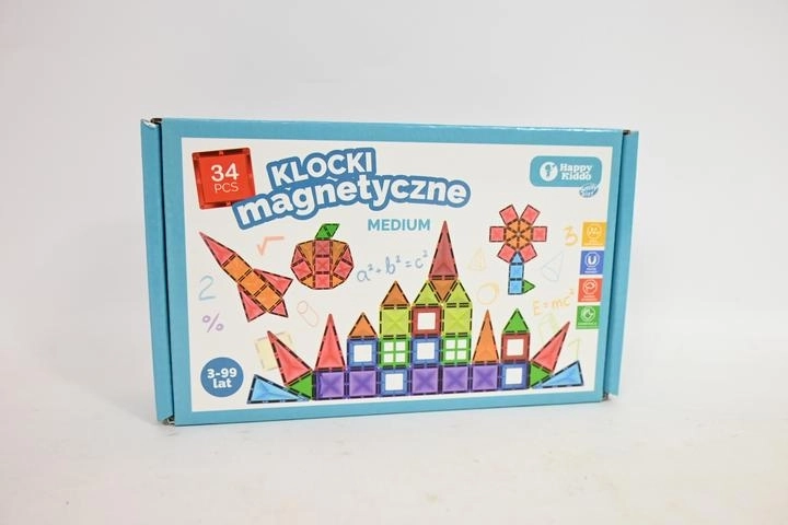 SmilyPlay magnētiskie klucīši 34 detaļas