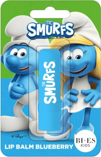 Bērnu lūpu balzams ar melleņu aromātu SMURFS