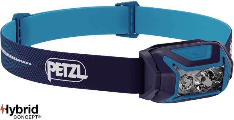 Petzl Actik Core blue rechargeable headlamp