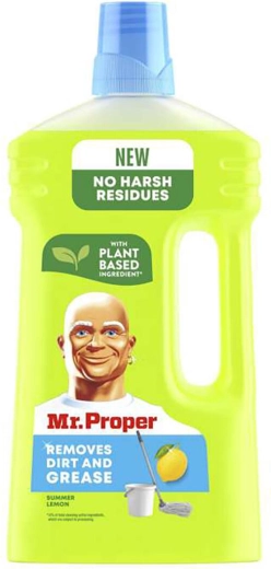 Mr. Proper universāls grīdu tīrīšanas līdzeklis citrons 1 l