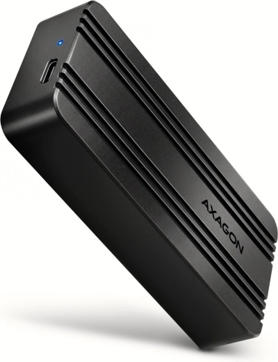Axagon EEM2-40G Armored ārējais alumīnija korpuss USB4 priekš M.2 NVMe SSD 40 Gb/s