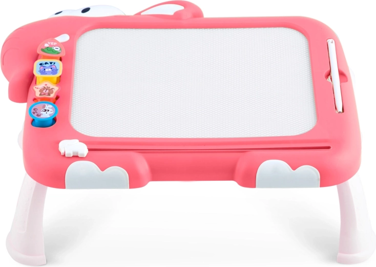 Table with detachable legs for comfortable drawing
