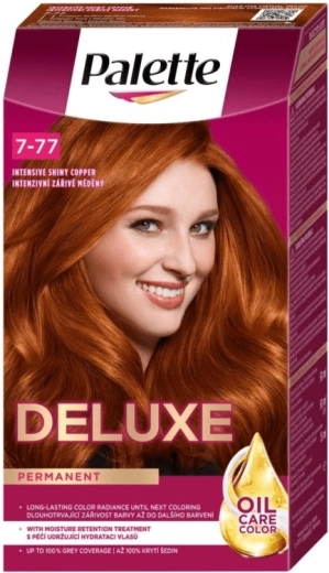 Palette Deluxe 7-77 intensive vibrant copper hair color 50 ml