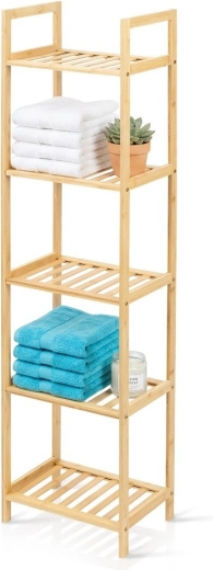Bambusa piecu plauktu plaukts Vilde 35 × 25 × 127,5 cm