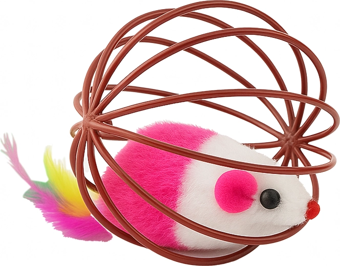 Izklaidējoša ķeršanās pateicoties stiepļu bumbai