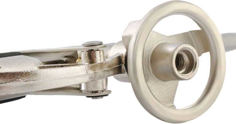 Dispensing adjustment using a wheel