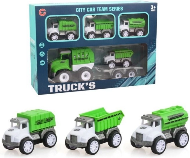 City Vehicle Set – 4 Vehicles