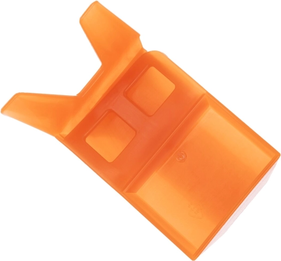 Visible orange color and durable UH plastic