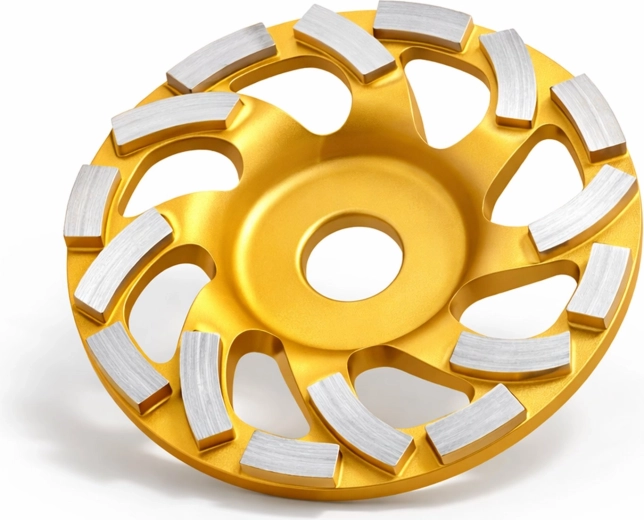 Segments for cooling and dust removal