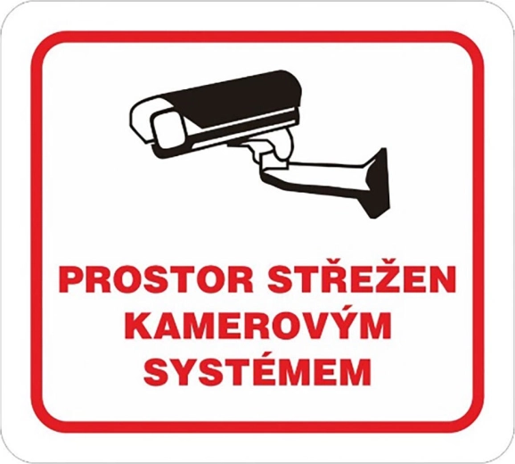 Uzlīme Telpu uzrauga videonovērošanas sistēma 100 × 90 mm