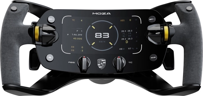 MOZA Racing Porsche Mission R gaming wheel