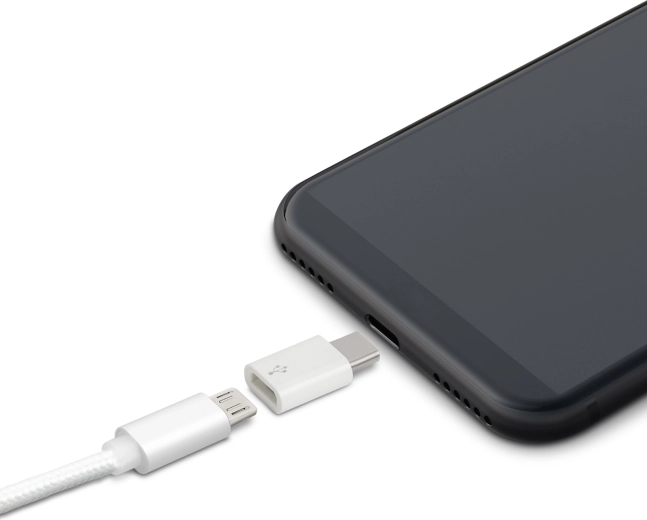 Micro USB uz USB-C adapteris