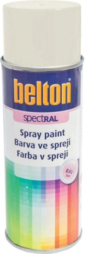 Belton aerosola krāsa RAL 9010 balta spīdīga 400 ml