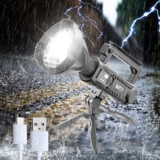 Uzlāde caur USB + papildu powerbanka