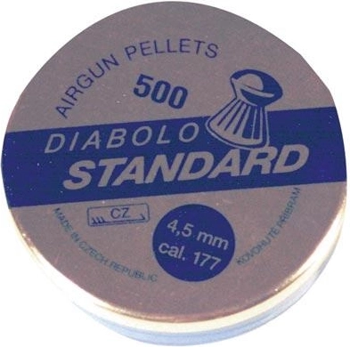 Zivju sviniņi Diabolo 4,5 mm, 500 gab.
