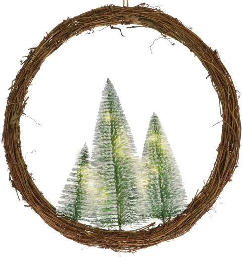Natural rattan look
