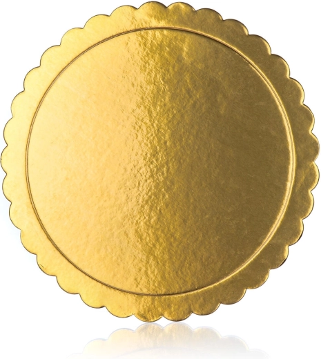 Abpusēja zelta tortes paliktnis 30 cm