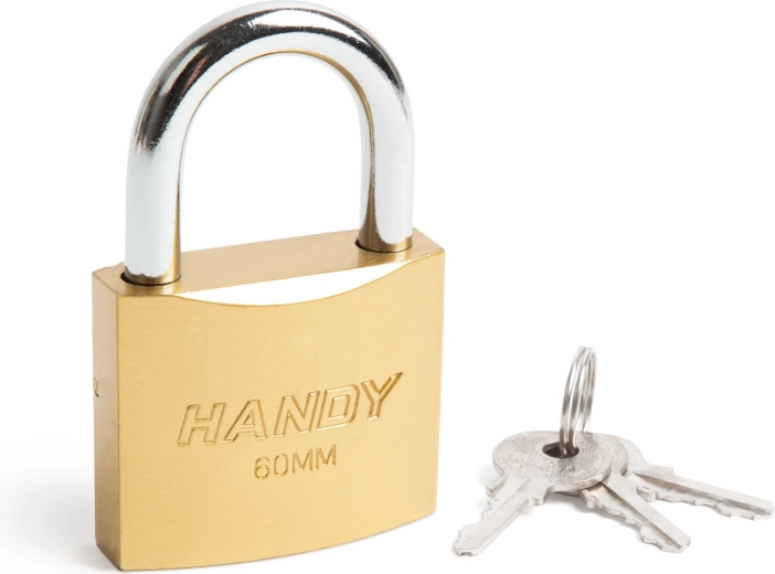 60 mm Padlock with 9 mm Steel Shackle
