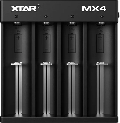 Akumulatoru lādētājs XTAR MX4