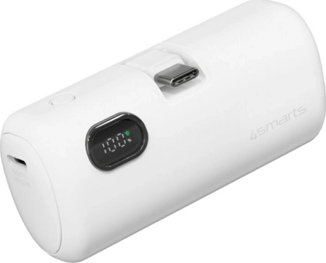 Powerbanka PicoFold 5000 mAh 22,5 W balta