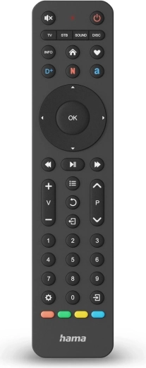 Universal Remote Control 4-in-1 Netflix, Prime Video