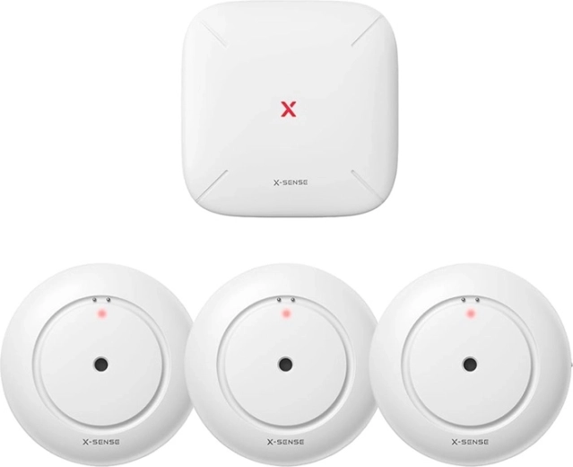 X-Sense smart water leak sensor SWS54 (SBS50 base station + 3× SWS51)