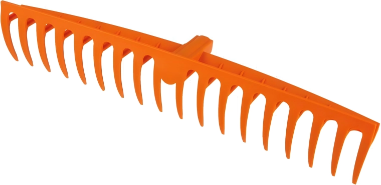 Plastmasas grābeklis ar 18 zariem