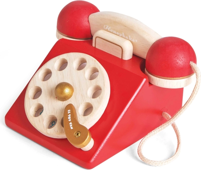 Koka retro telefons LE TOY VAN